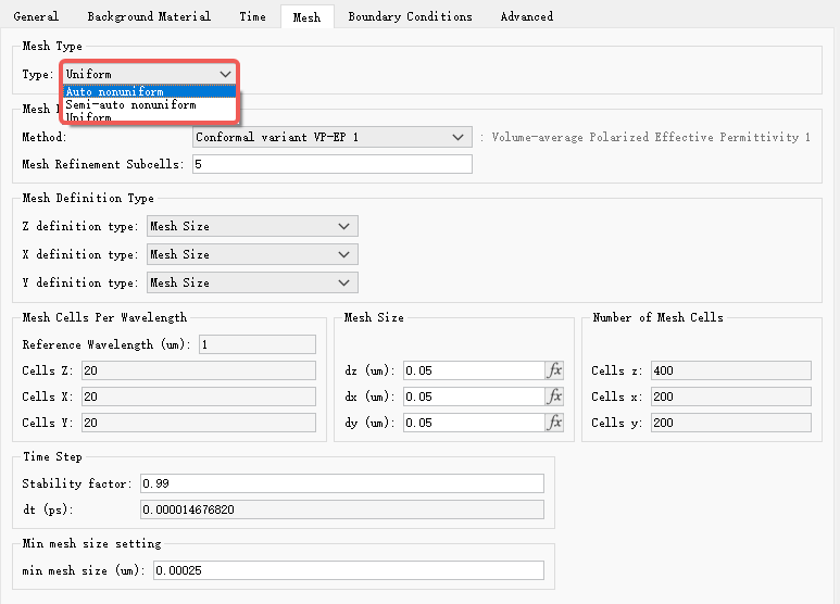 FAQ_mesh_size