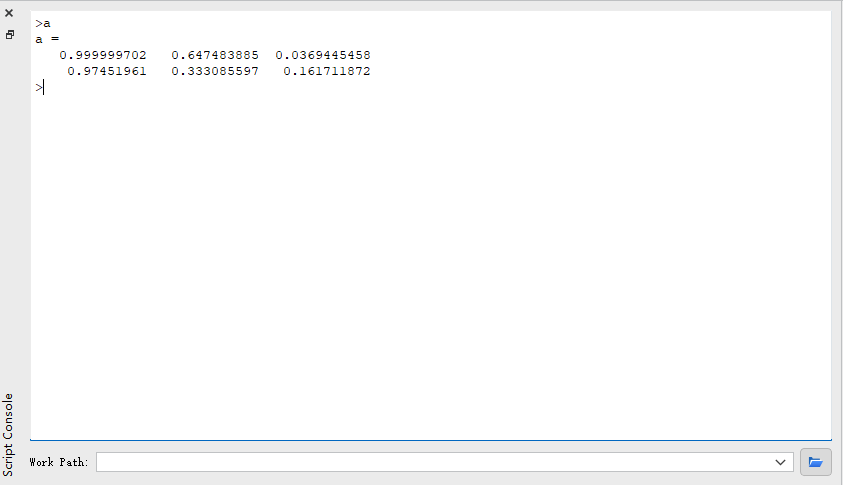 ScriptWorkspace_Print_Result